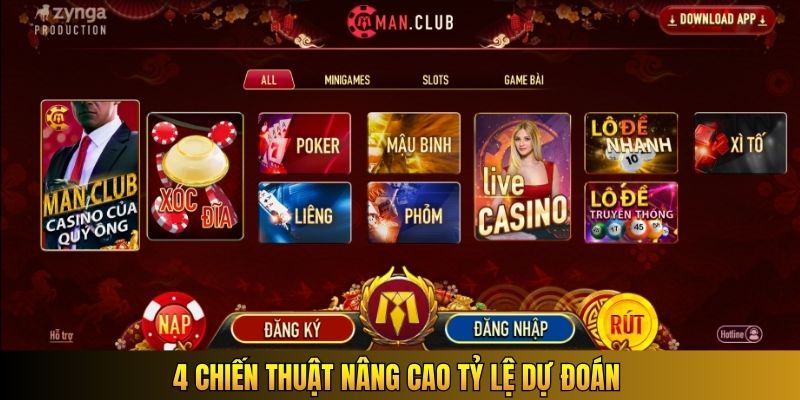 4 chiến thuật nâng cao tỷ lệ dự đoán