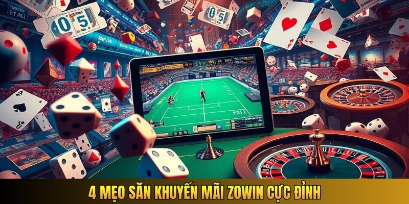 4 mẹo săn khuyến mãi Zowin cực đỉnh