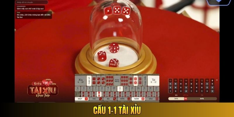 Cầu 1-1 Tài Xỉu