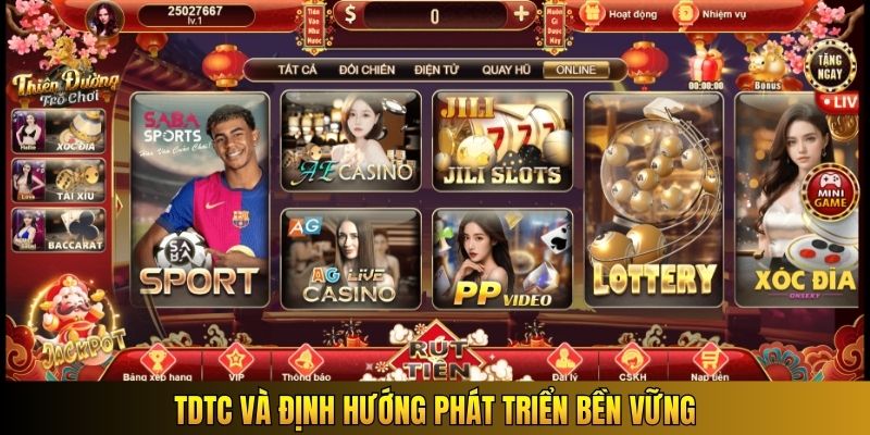 TDTC và định hướng phát triển bền vững