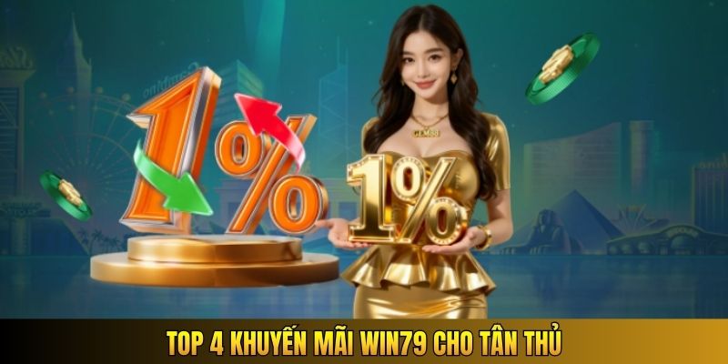 TOP 4 khuyến mãi Win79 cho tân thủ